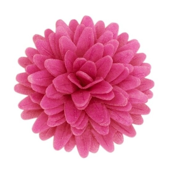 Įvarių spalvų vaflinių gėlių rinkinys 4,5cm