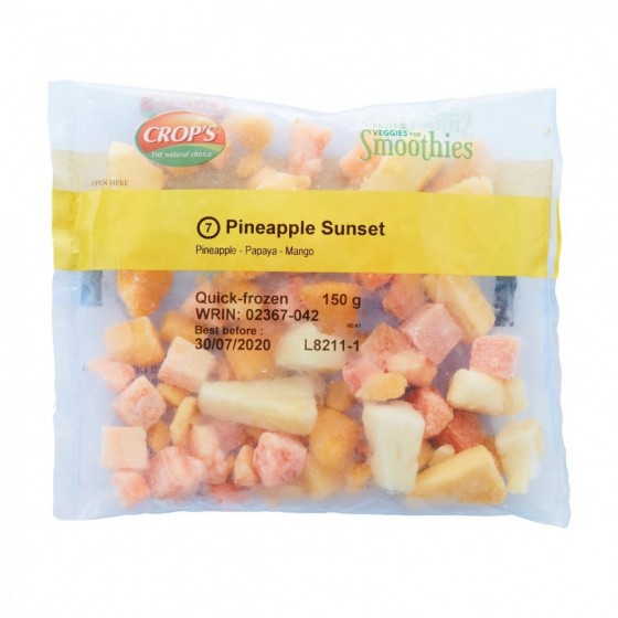"Pineapple Sunset" vaisių kokteilio pakuotė