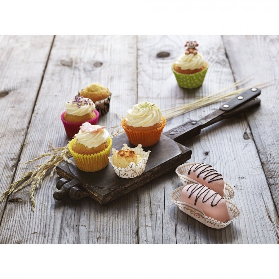 45 x 23 mm Dekoruotos popierinės formelės  LILY