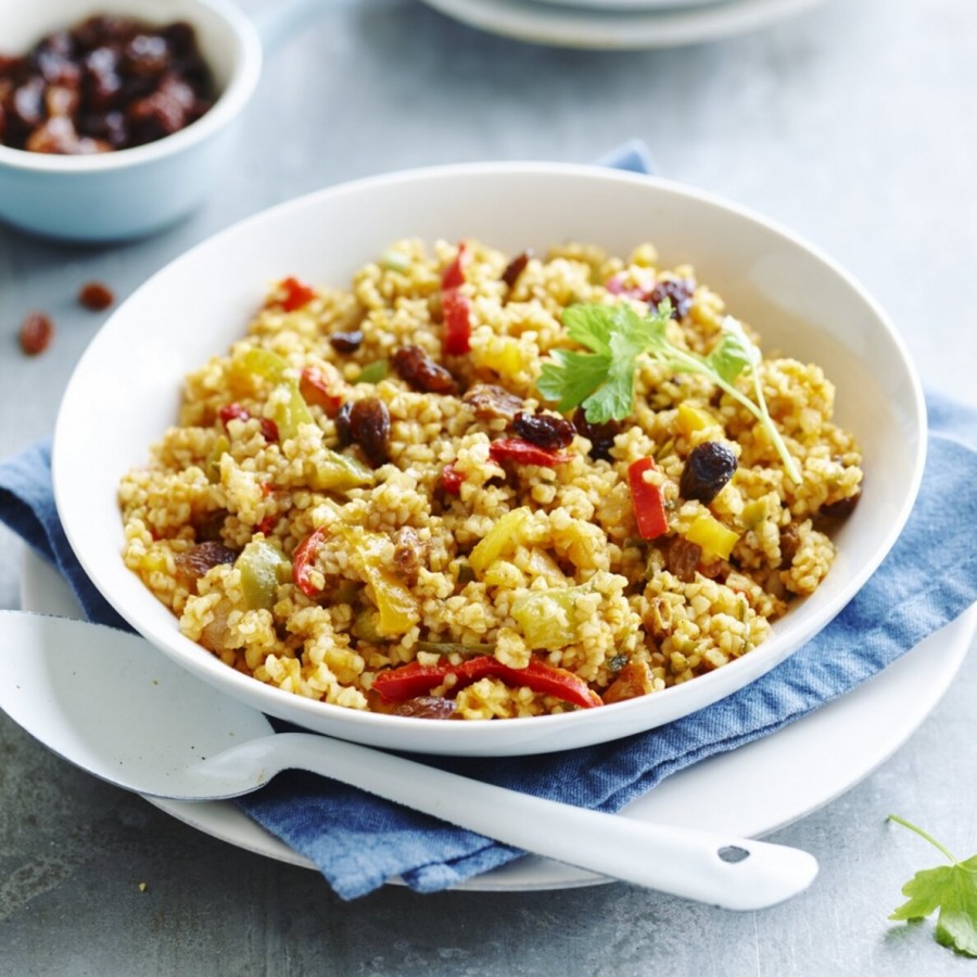Šaldytas bulguro plovas su daržovėmis „Bulgur Pilav with vegetables“ Šaldytas bulguro plovas su daržovėmis „Bulgur Pilav with vegetables“