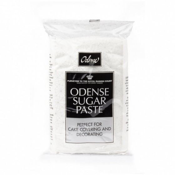 Baltos spalvos cukrinė masė "Odense" 1 kg