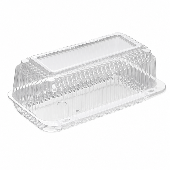 232 × 116 × 87 mm Plastikinė dėžutė stačiakampė