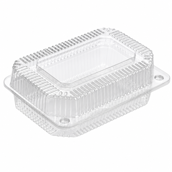 177 x 123 x 61 mm Plastikinė dėžutė stačiakampė