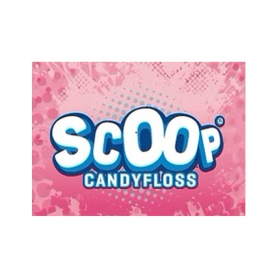 Saldainių skonio sirupas SCOOP CANDY FLOSS