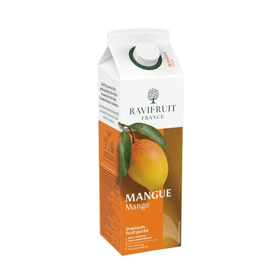Mangų tyrė su cukrumi RAVIFRUIT
