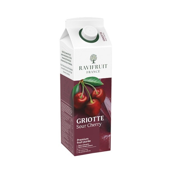 Vyšnių tyrė su cukrumi RAVIFRUIT