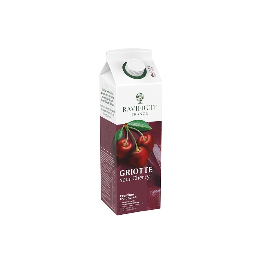 Vyšnių tyrė su cukrumi RAVIFRUIT