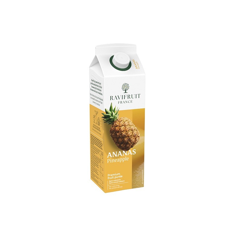 Ananasų tyrė su cukrumi RAVIFRUIT