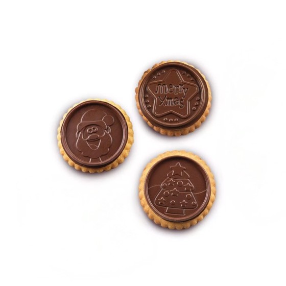 Silikoninis štampas CKC02 COOKIE XM Ø57 × h4,5 mm