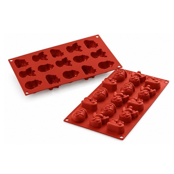Silikoninė forma SF166 MAGIC XMAS 50 × 34 × h21 mm