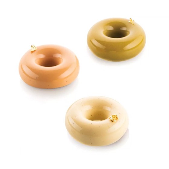 Silikoninė forma DONUTS GOURMAND 80 72 × h27 mm