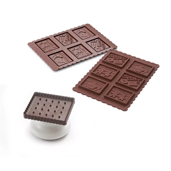 Silikoninė forma CKC04 COOKIE 47 × 57 × h4,5 mm