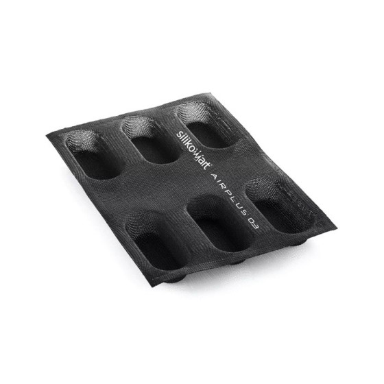 Silikoninė forma AIRPLUS 03 MINI PLUMCAKE 95 × 40 × h25 mm