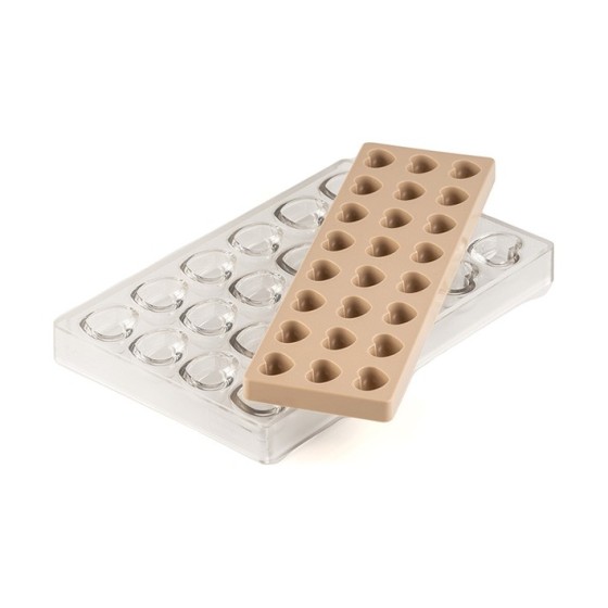 Silikoninė forma KIT CUORE 01 35 × 27 × h17 mm