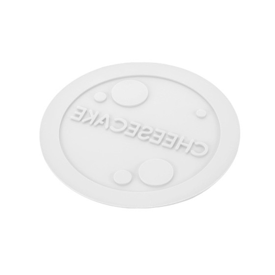 Silikoninis kilimėlis CHEESECAKE DECOR Ø180 × h1,5 mm
