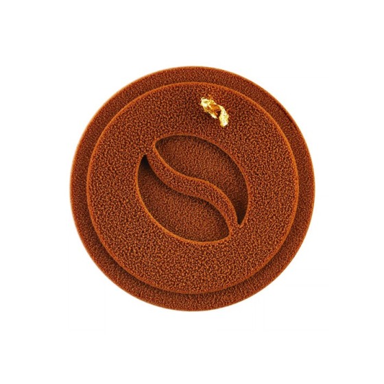 Silikoninių kilimėlių rinkinys MINI COFFEE DECOR Ø60 × h2 mm