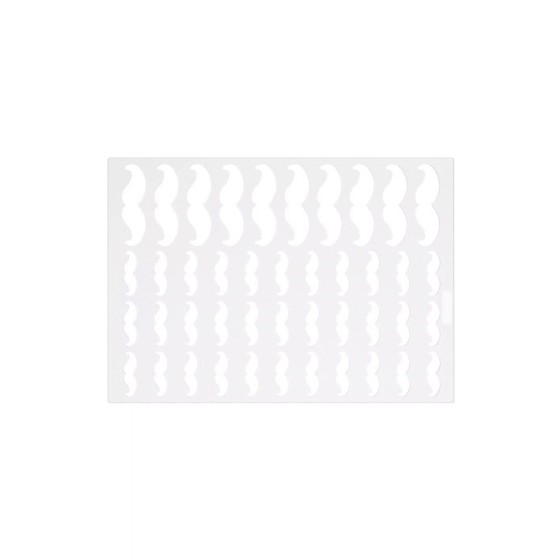 Silikoninė forma CHABLON MUSTACHE SET 39 × 12 mm ir 70 × 21 mm