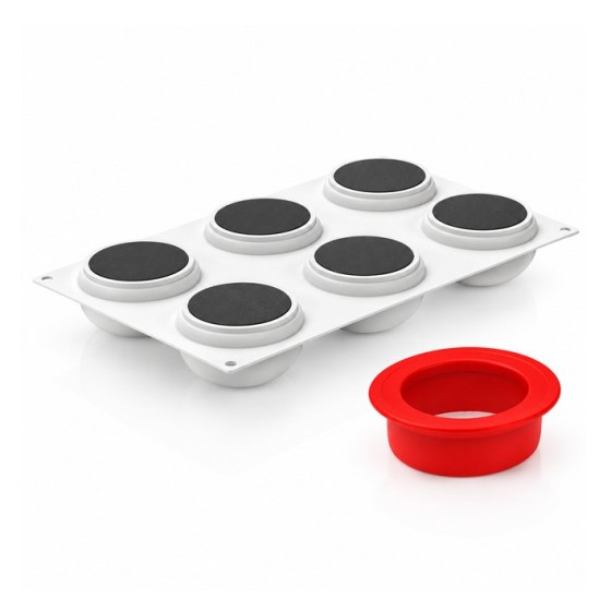 Silikoninė forma THE SLICE OF CITRUS 100 Ø70 × h31 mm