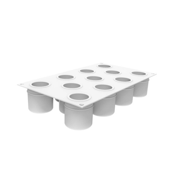 Silikoninė forma CILINDRO 3D 100 Ø50 × h55 mm