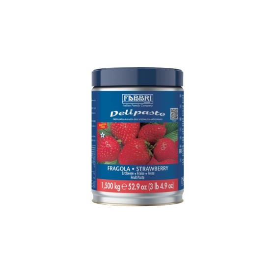 Braškių pasta DELIPASTE STRAWBERRY