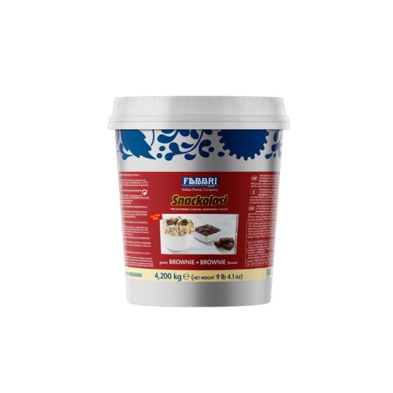 Šokolado skonio pyrago įdaras SNACKOLOSO BROWNIE flavour
