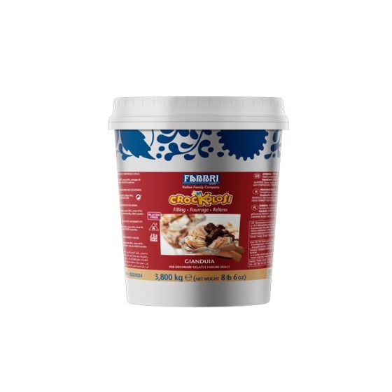 Lazdyno riešutų ir kakavos įdaras CROCKOLOSO GIANDUIA