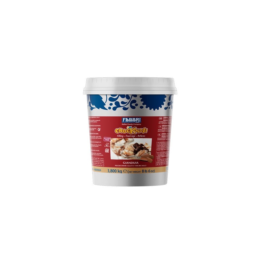 Lazdyno riešutų ir kakavos įdaras CROCKOLOSO GIANDUIA