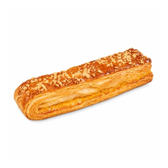 Šaldyta sluoksniuota sviestinė pailga bandelė su sūriu CHEESE FINGER, 90 g