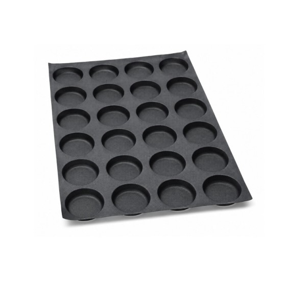 Silikoninė forma FIBERMAE Ø67/61 × 15 mm, 60 × 40 cm