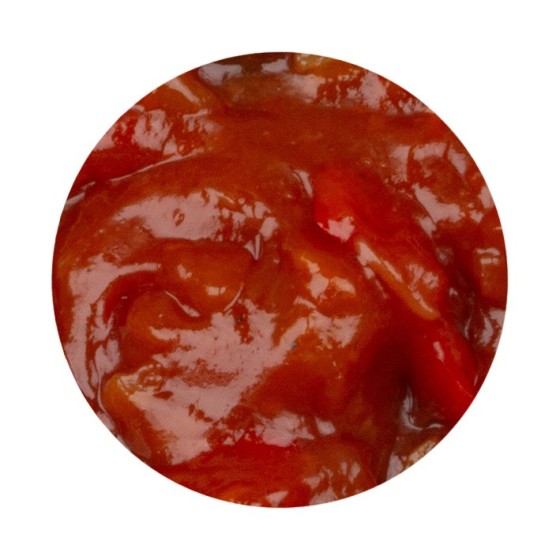 Paprikų%separator%ir%separator%pomidorų%separator%įdaras%separator%"Pepper and tomato sauce shredded"