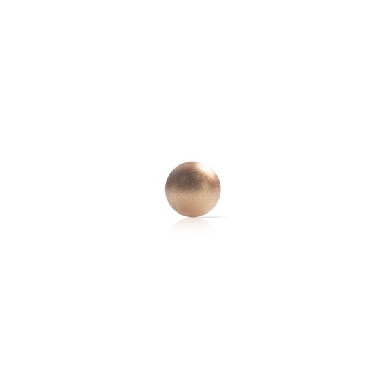 Bronzinis šokoladinis papuošimas "Mini perlas"