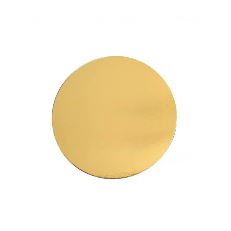 Ø24cm Aukso spalvos kartoninis padėkliukas