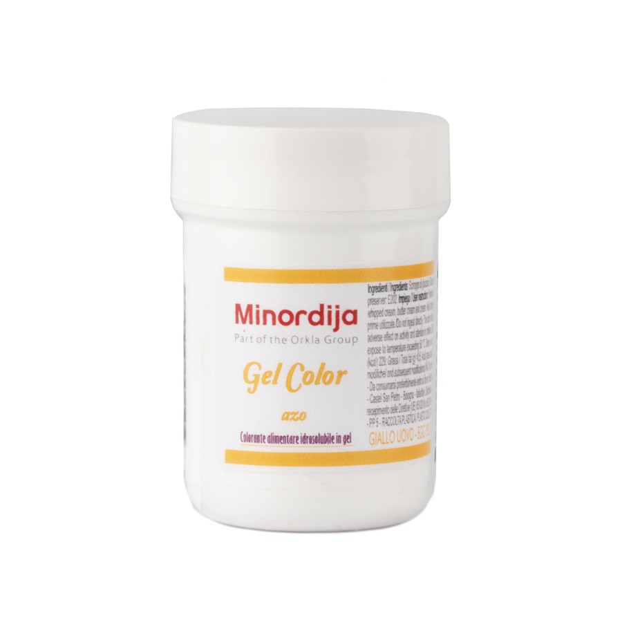 Geliniai dažai tamsiai geltoni (kiaušinių trynio)