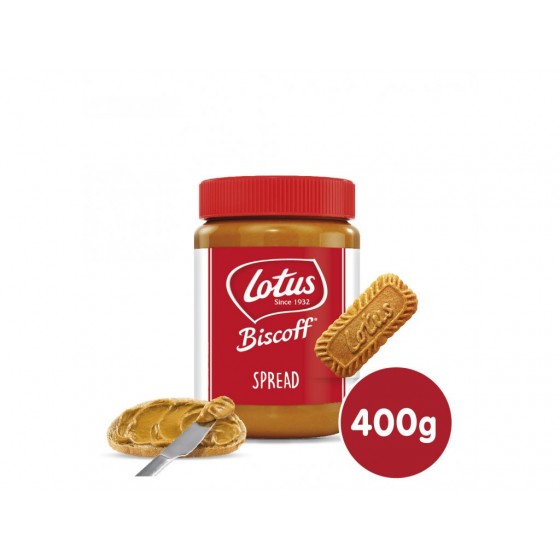 LOTUS BISCOFF karamelizuotų sausainių kremas 400g