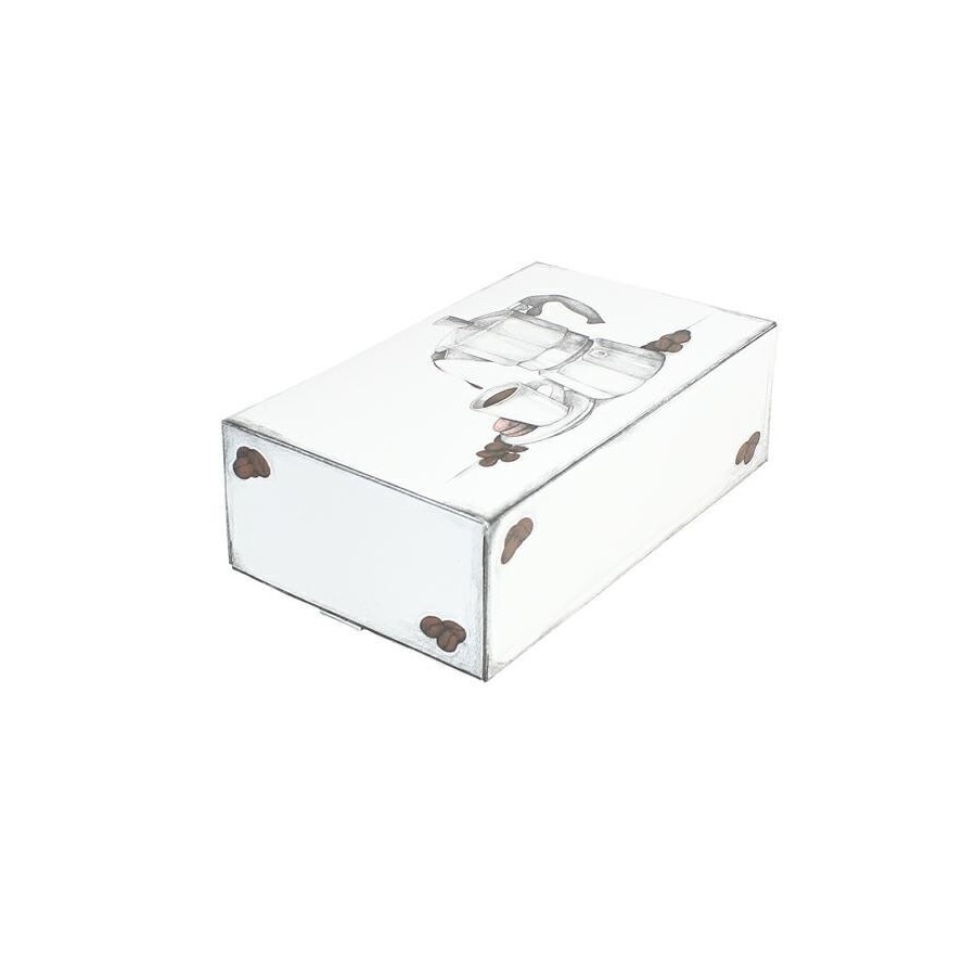 250x150x80mm Kartoninė dėžutė su piešiniu 1vnt.