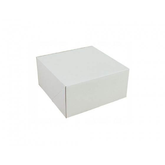 220x220x110mm Kartoninė balta dėžutė be lango 1vnt.