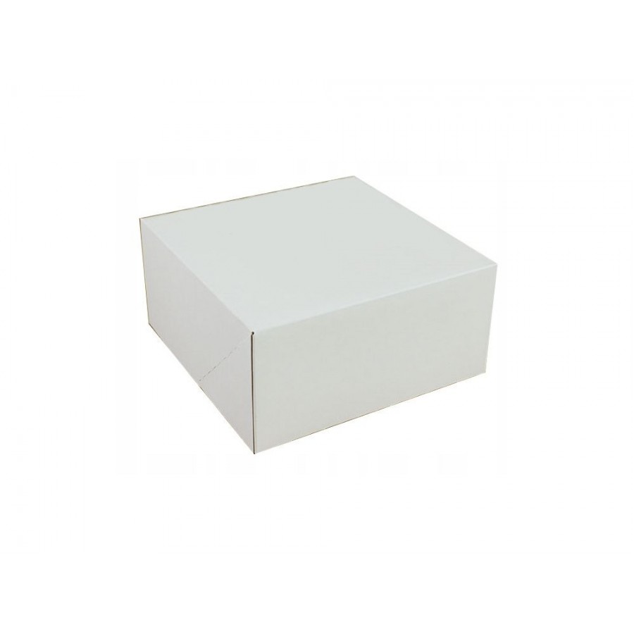 220x220x110mm Kartoninė balta dėžutė be lango 1vnt.