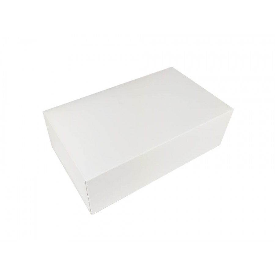 250x150x80mm Kartoninė balta dėžutė be lango 1vnt.