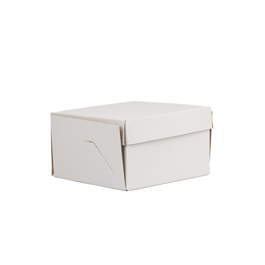 170x170x100mm Kartoninė dėžutė tortams su dangteliu