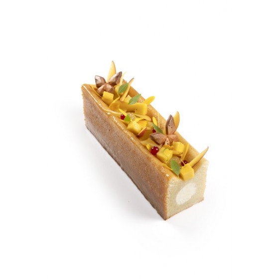 42x32 mm. Pieniško šokolado papuošimas Drugelis