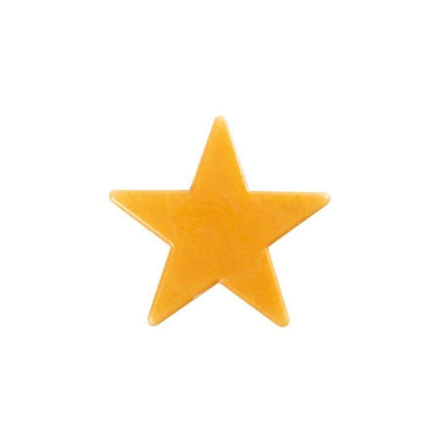 5,5 cm. Šokoladinės auksinės žvaigždės