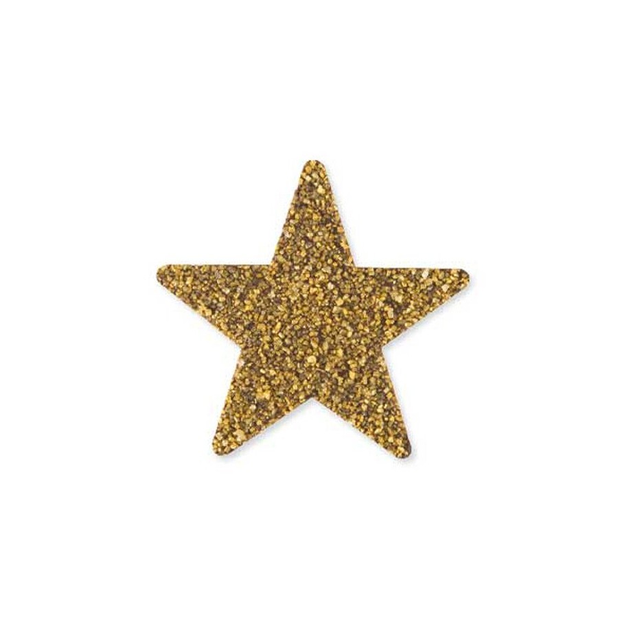 5 cm. Šokoladinė auksinė žvaigždė