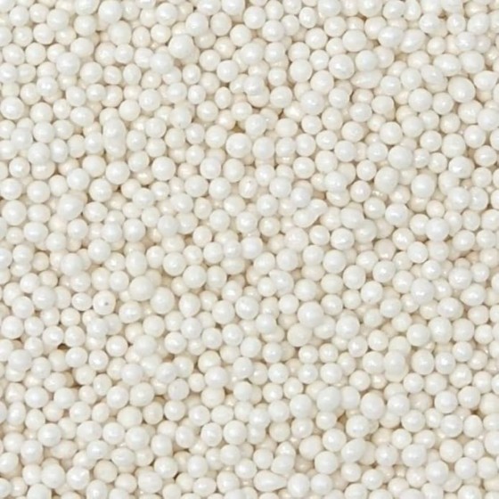 Balti cukriniai pabarstukai Perlai
