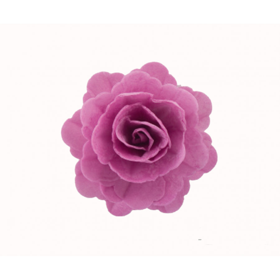 Violetinė vaflinė rožė 45mm