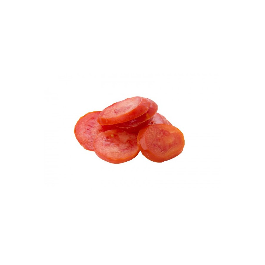 Šaldyti pomidorų griežinėliai 30-60mm (Tomato slices 30-60mm IQF)