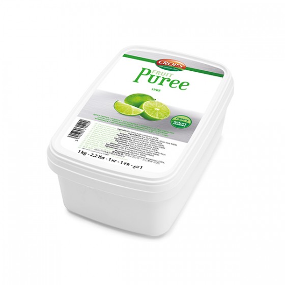 Šaldyta žaliųjų citrinų tyrė (Lime puree)