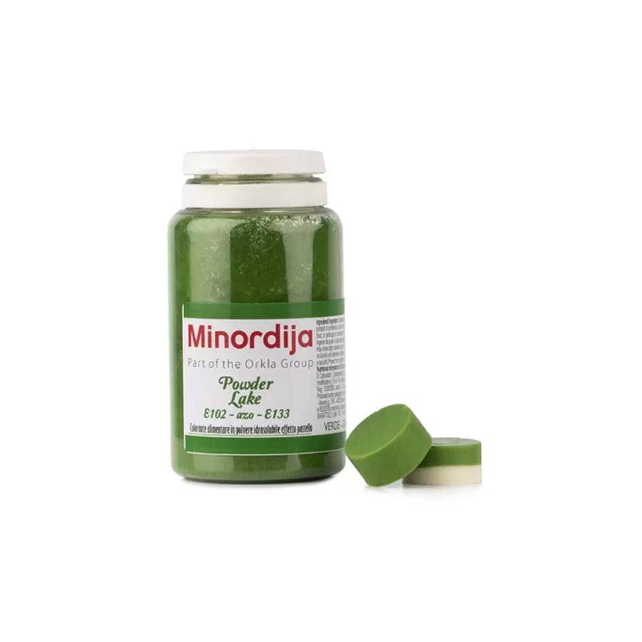 Milteliniai, riebaluose tirpūs dažai žali E102/133