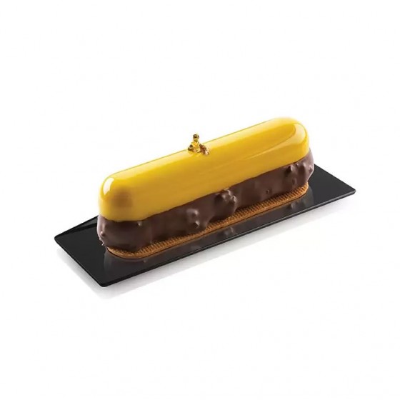 Juodos spalvos, stačiakampis, kompostuojamas padėkliukas