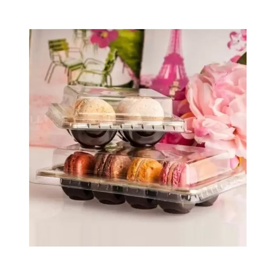 Plastikinė dėžutė MACARONS