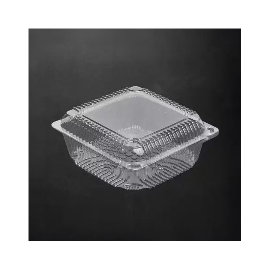 155 x 155 x 62 mm Plastikinė dėžutė kvadratinė